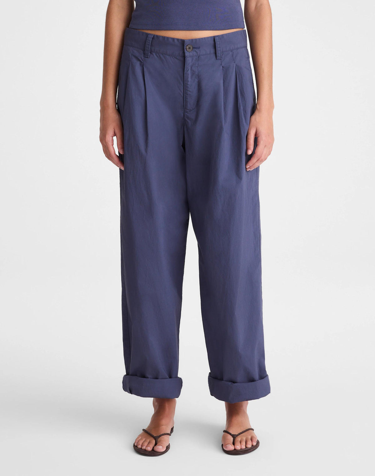 The Everyday Trouser in Poplin