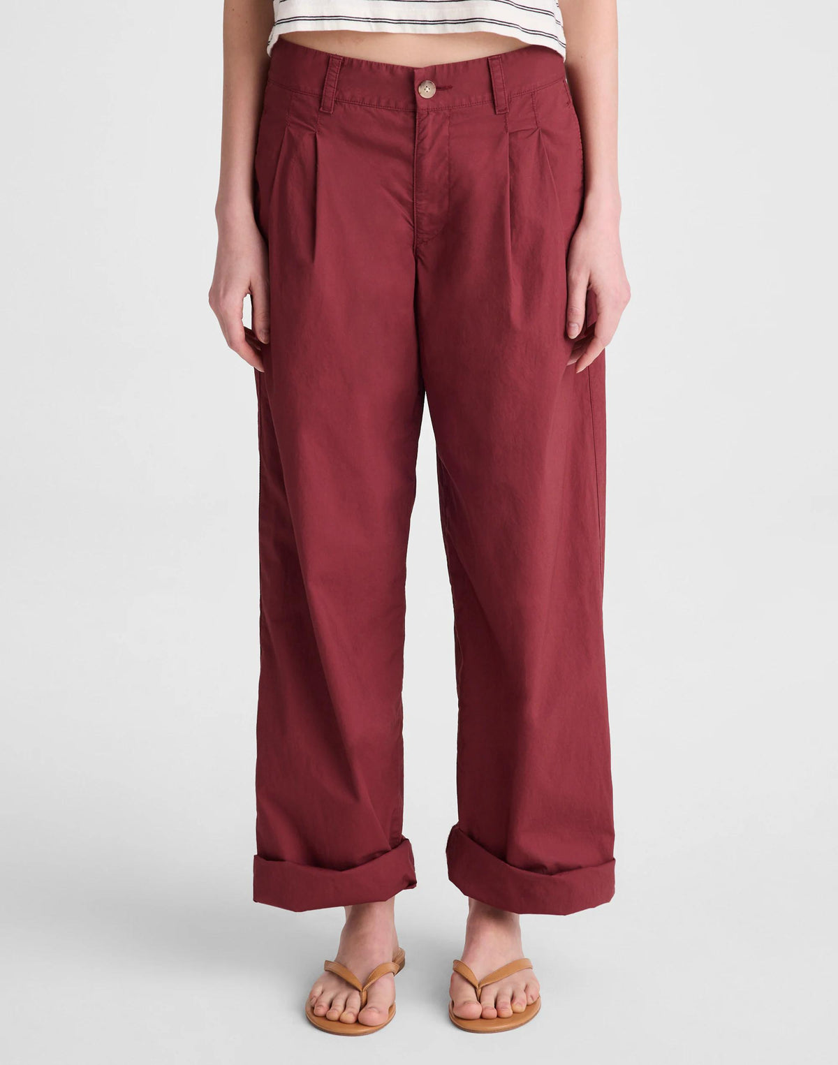 The Everyday Trouser in Poplin