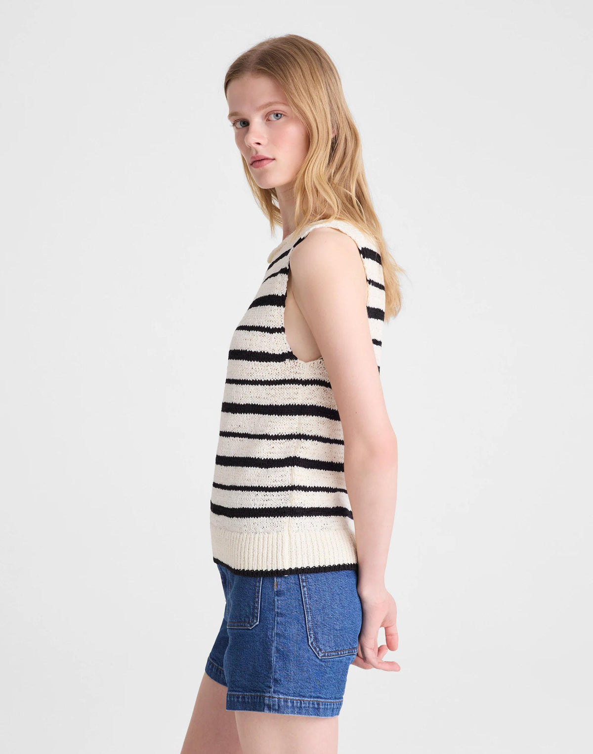 Boatneck Sweater Tank