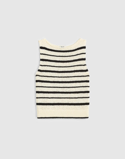 Boatneck Sweater Tank