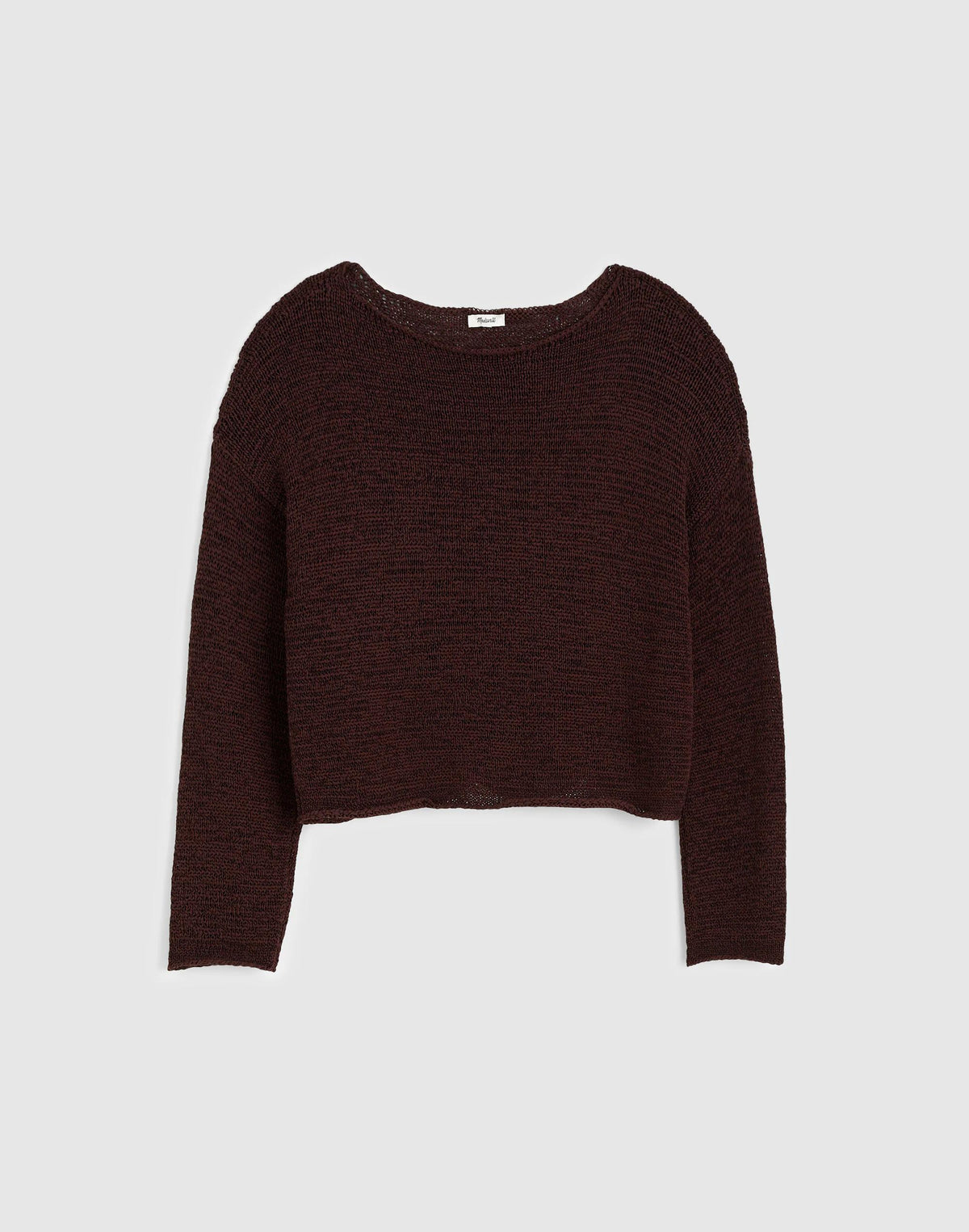 Boatneck Pullover Sweater