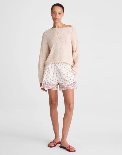Boatneck Pullover Sweater