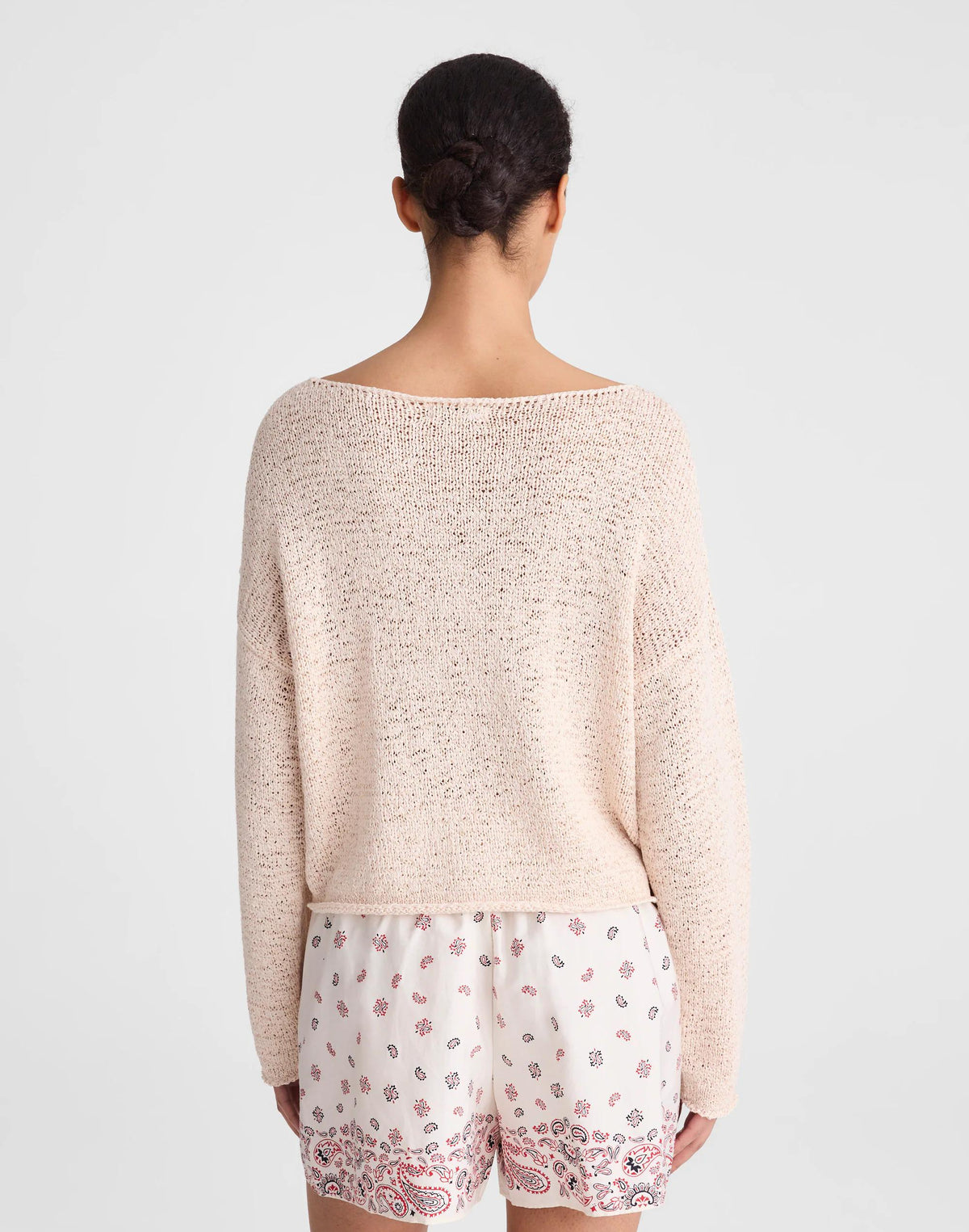 Boatneck Pullover Sweater