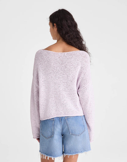 Boatneck Pullover Sweater