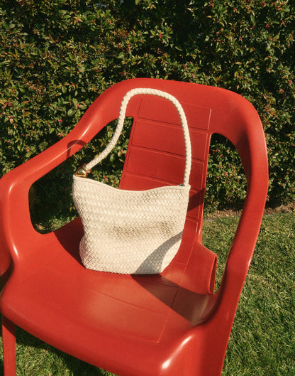 The Signature Woven Shoulder Bag