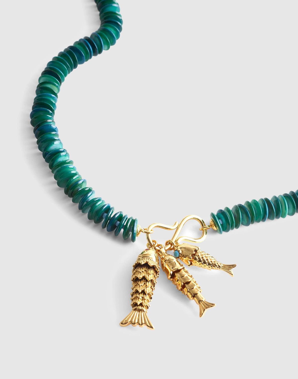 Madewell x Shopbop Beaded Fish Statement Necklace