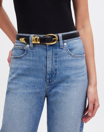 Triple Metal Keeper Belt