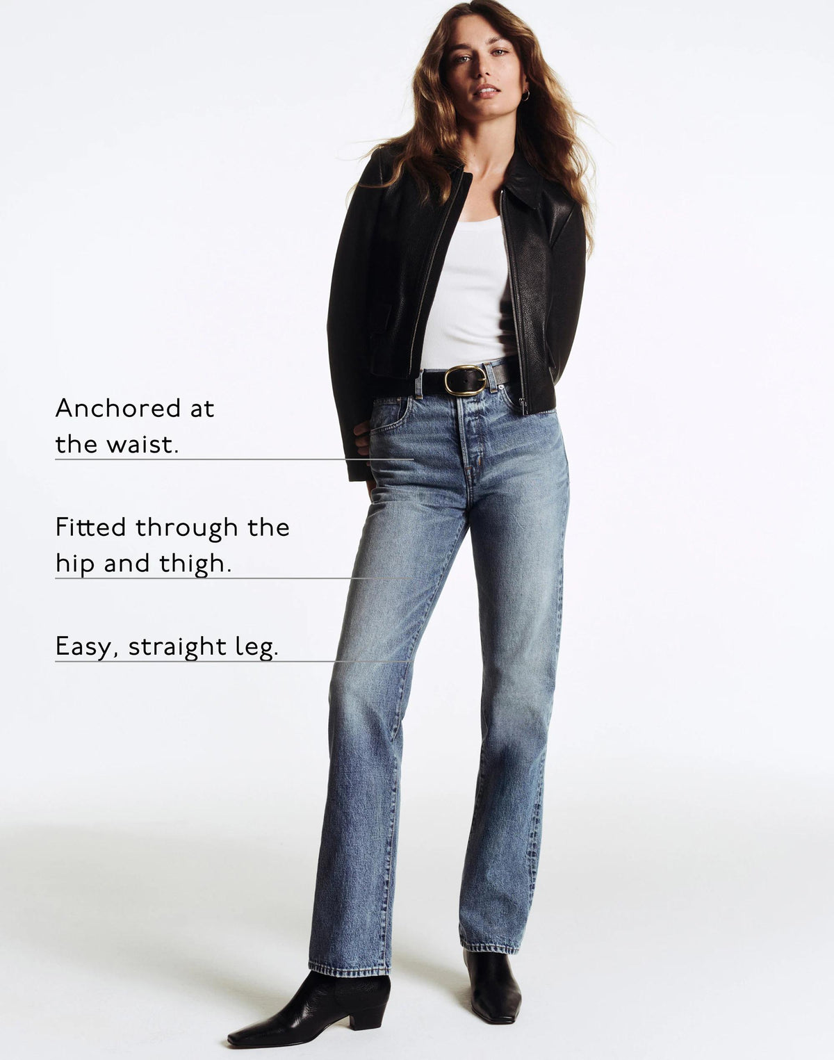 The Tall Longline Straight Jean
