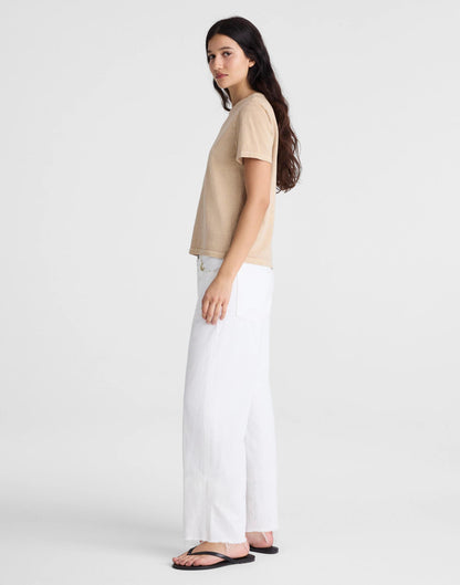 Low-Slung Baggy Crop Jean