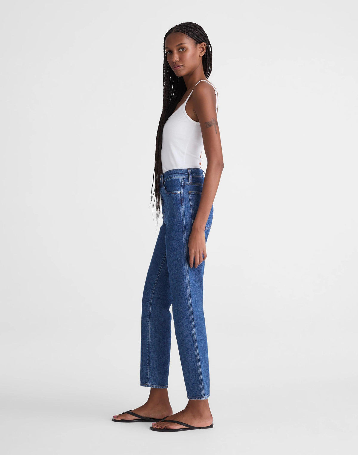 The Longline Straight Crop Jean