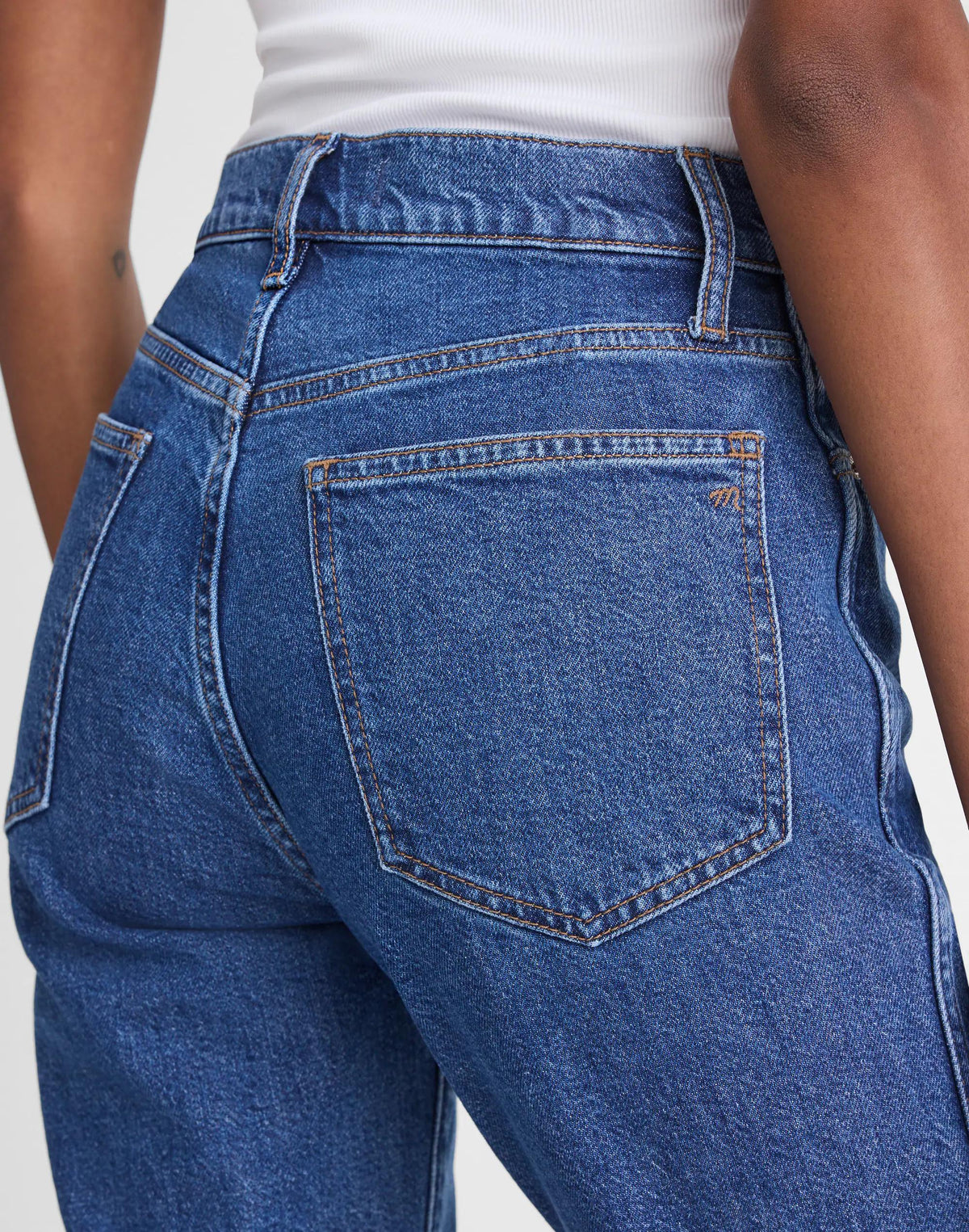 The Longline Straight Crop Jean