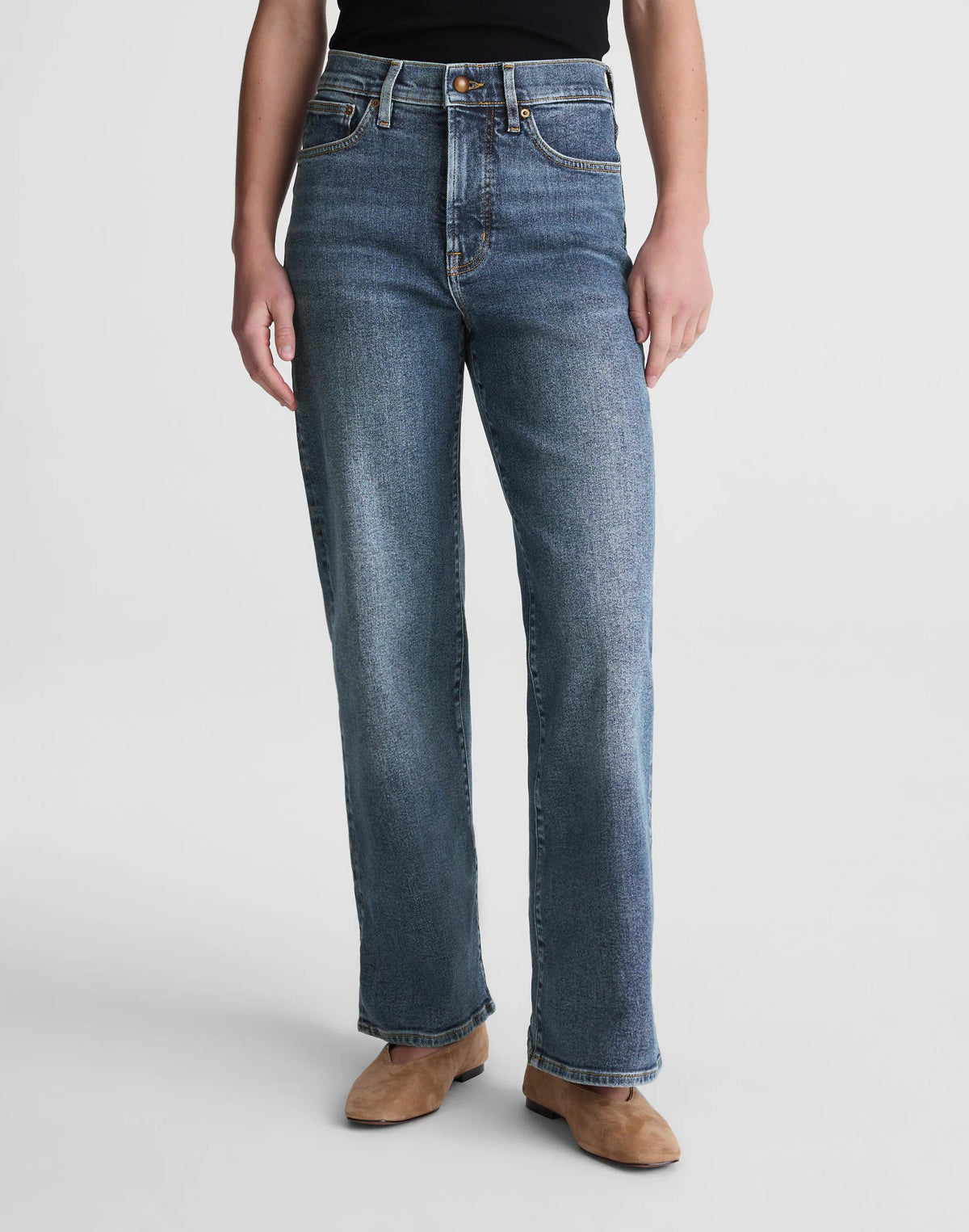 Circular Wide-Leg Jean