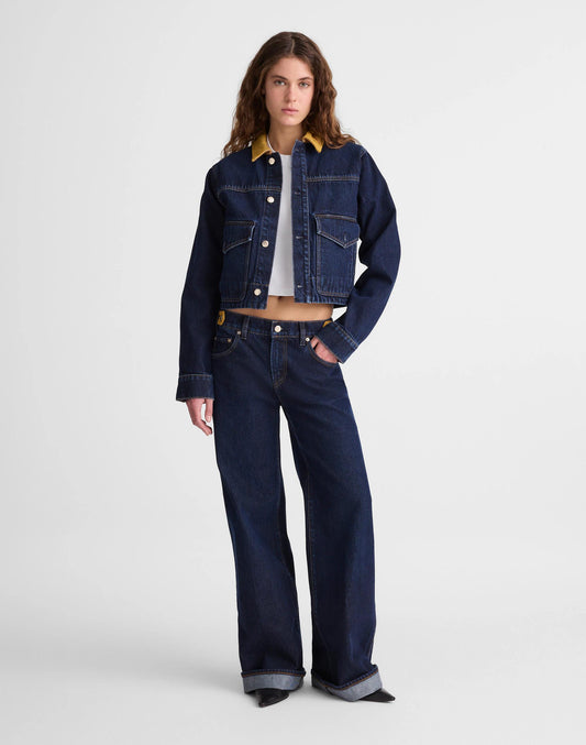 Madewell x Benjamin Talley Smith The Allerton Denim Jacket in Wells Wash