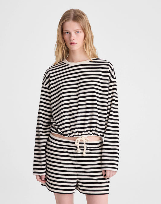 Pull-On Shorts in Terry