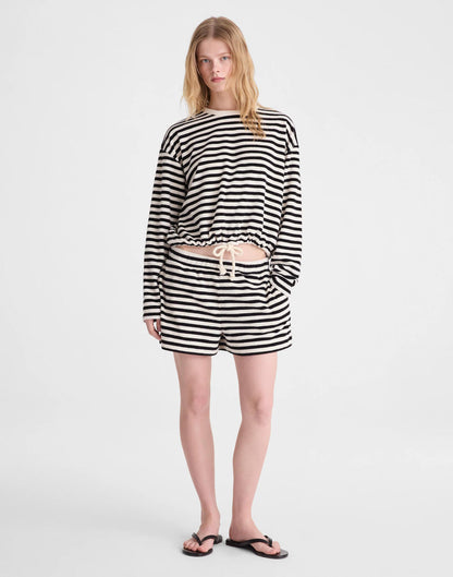 Pull-On Shorts in Terry