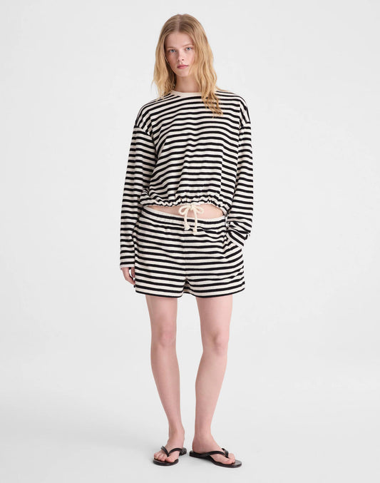 Pull-On Shorts in Terry