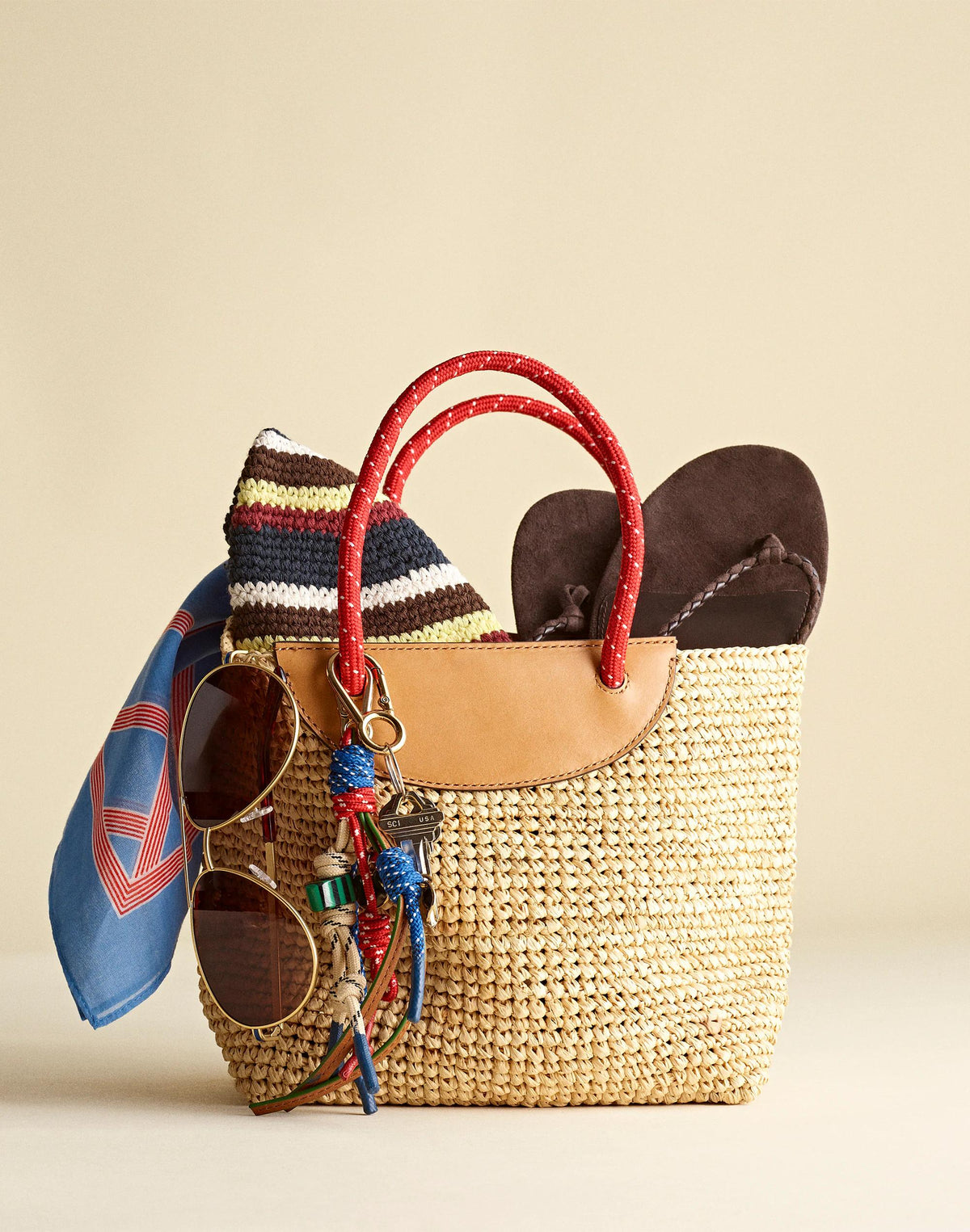 The Woven Mini Tote