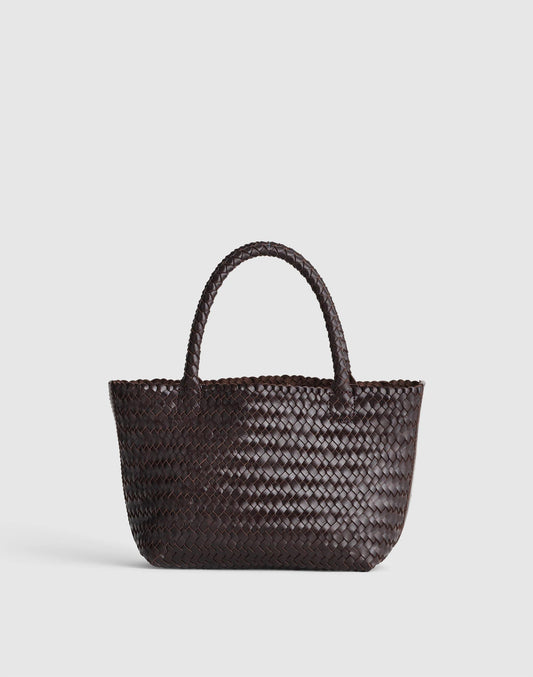 The Signature Woven Mini Tote