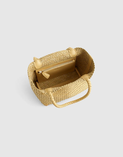 The Signature Woven Mini Tote