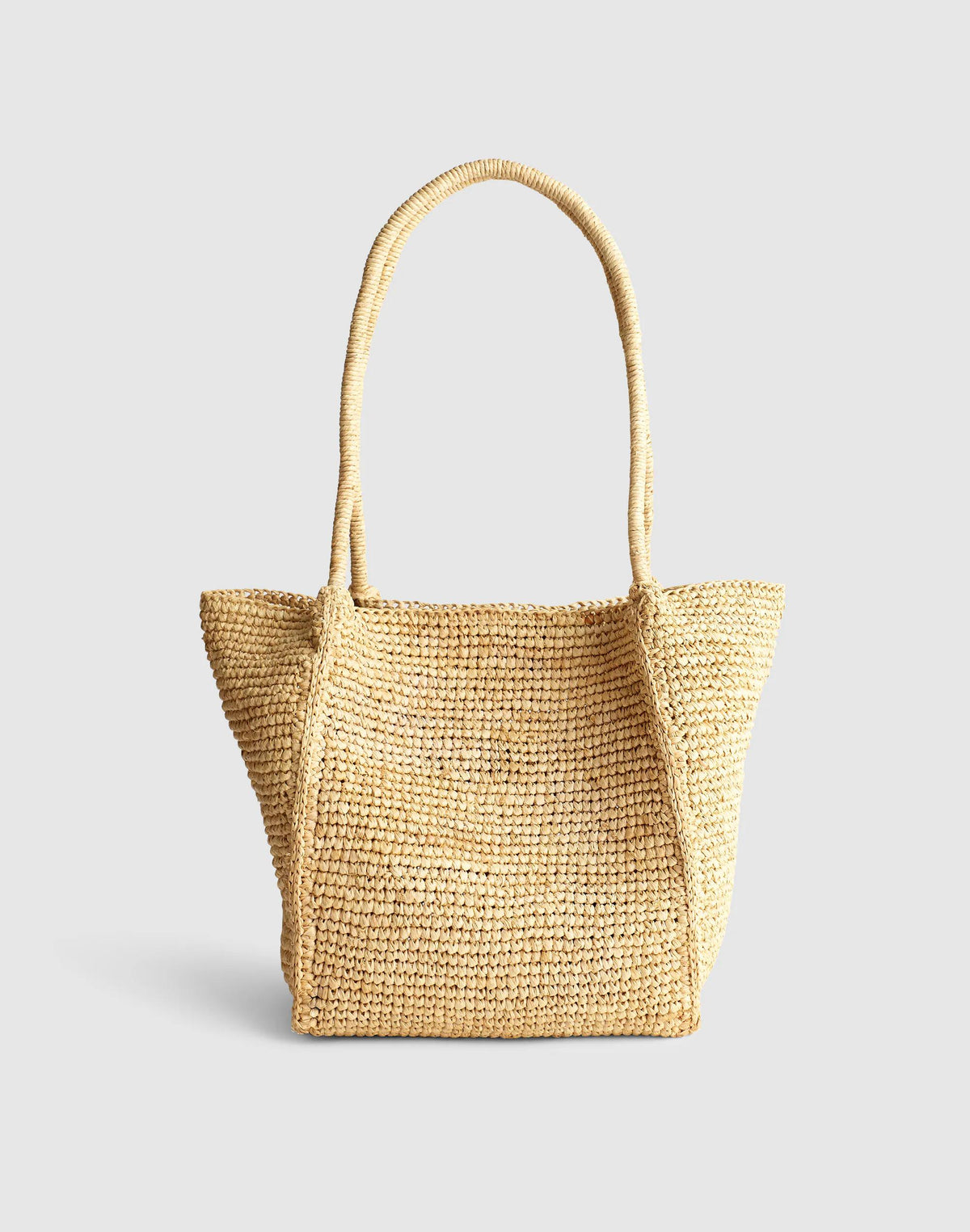 The Lexington Small Tote in Raffia