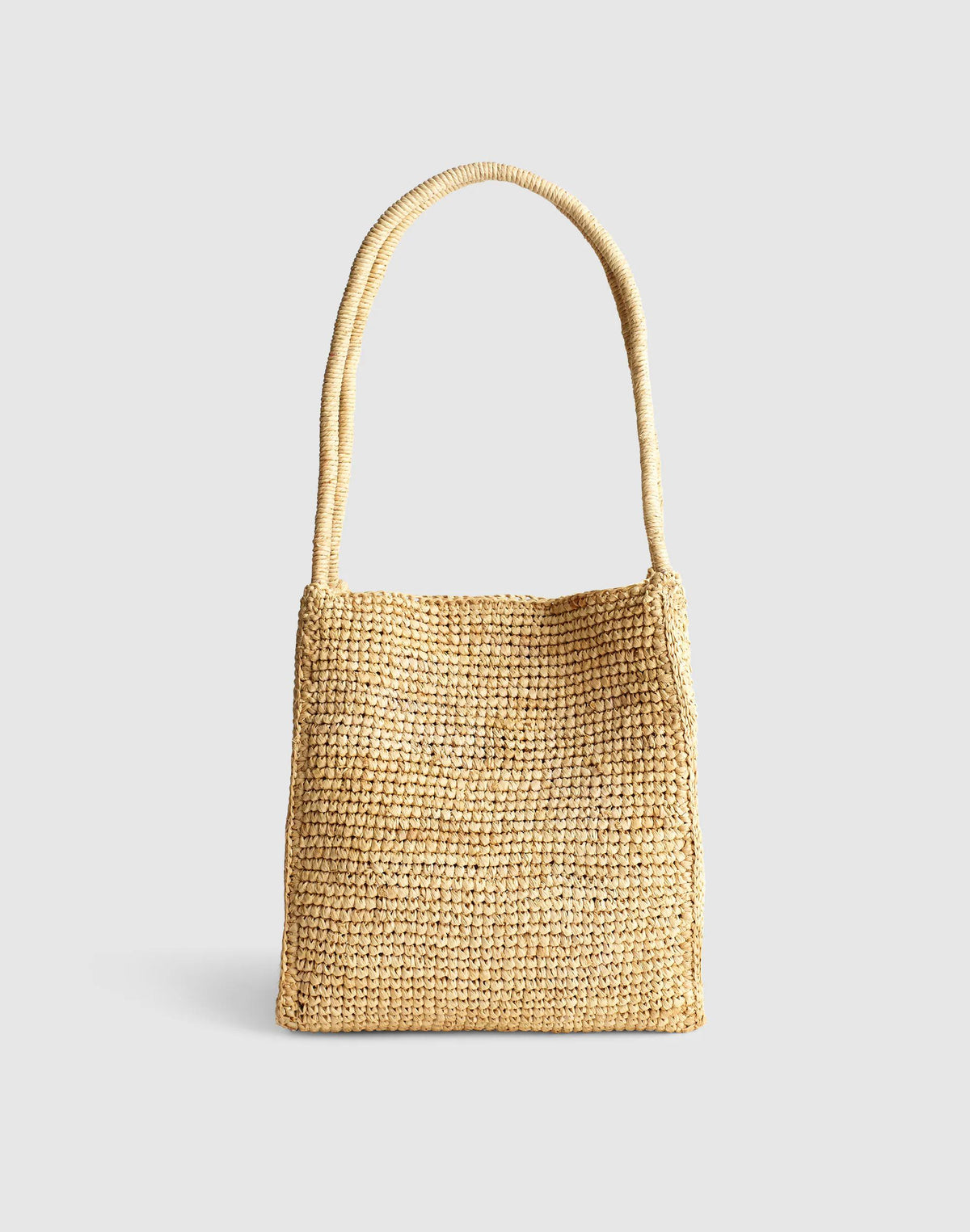 The Lexington Small Tote in Raffia