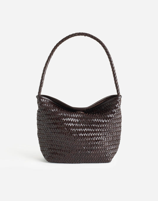 The Signature Woven Shoulder Bag