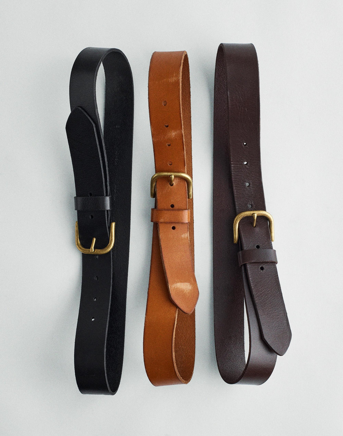 The Everyday Belt in Leather