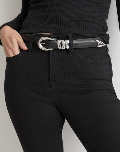 Triple Metal Keeper Belt