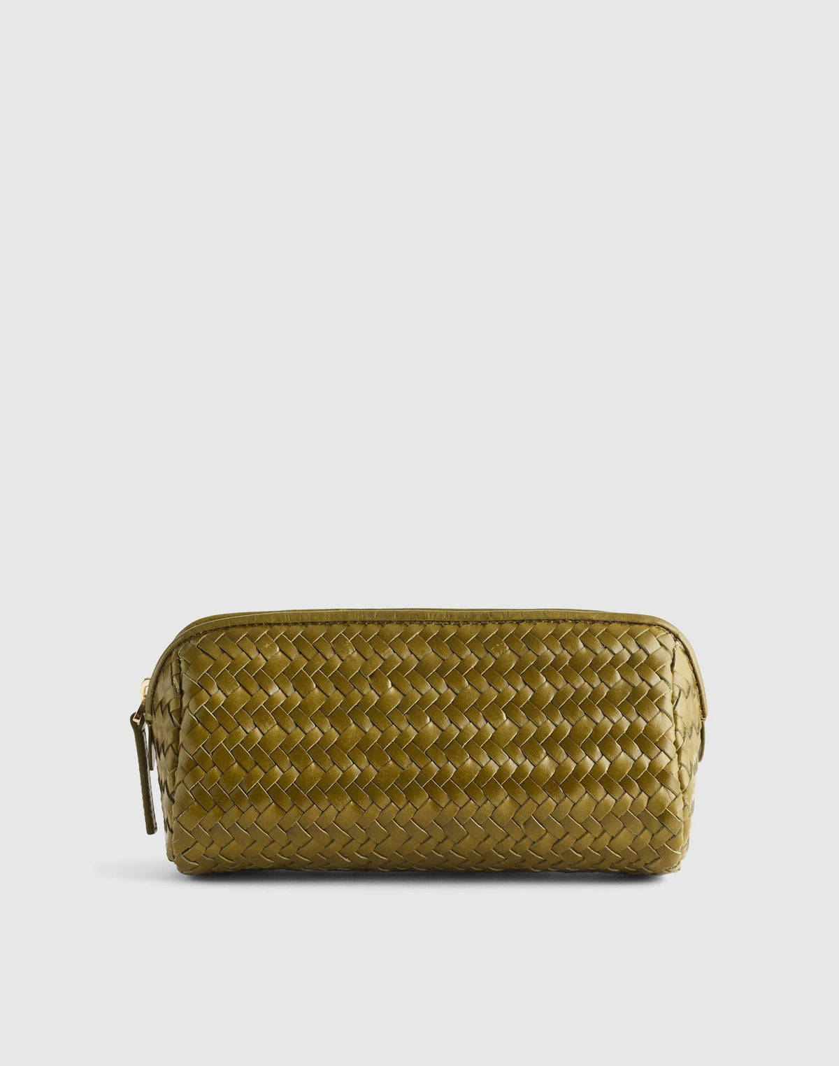 The Signature Woven Zip Pouch