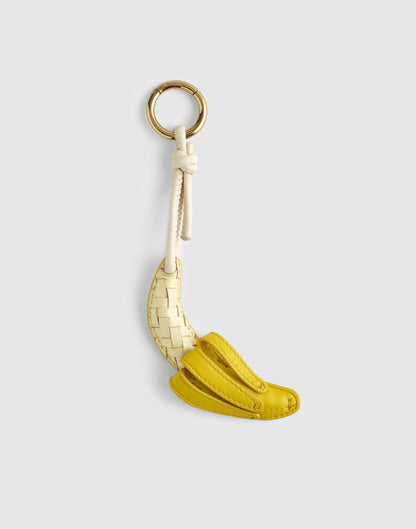 Woven Banana Bag Charm