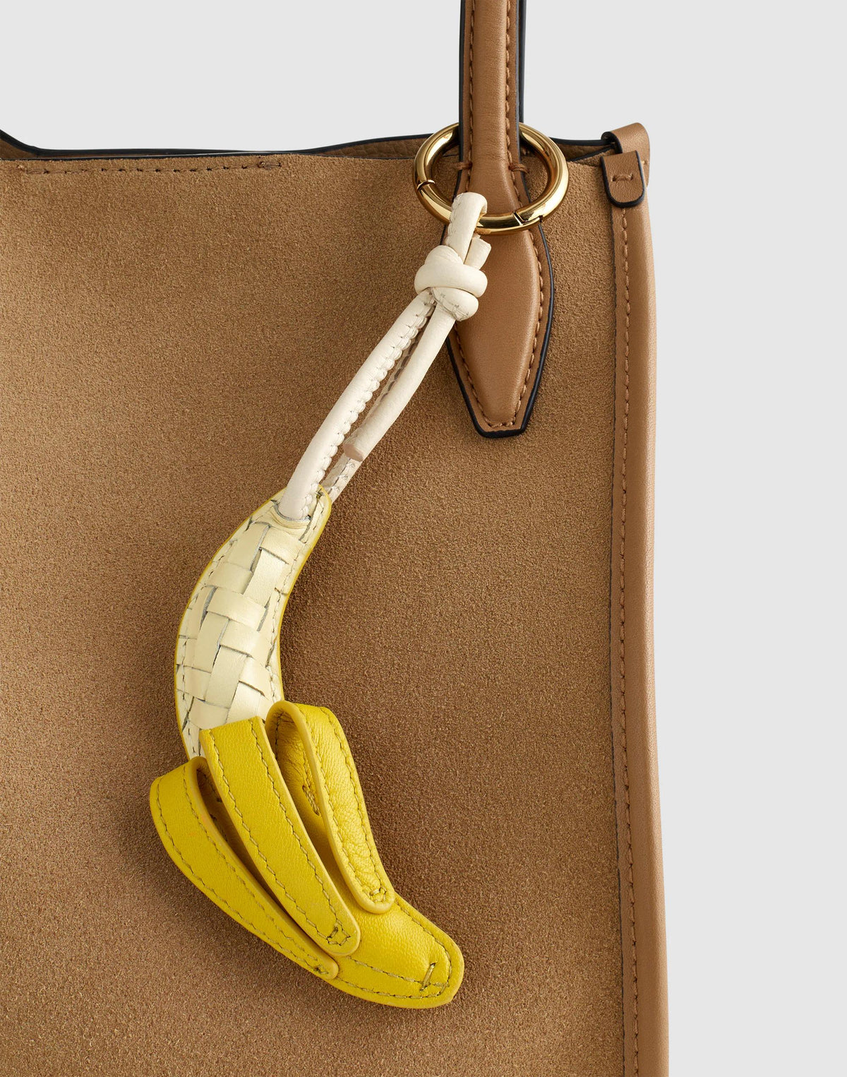 Woven Banana Bag Charm