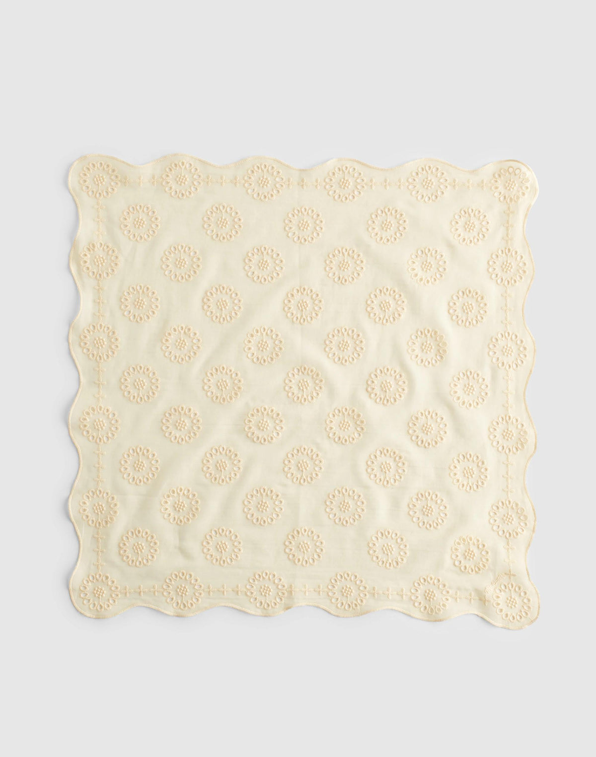 Organic Cotton Eyelet Bandana