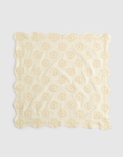 Organic Cotton Eyelet Bandana