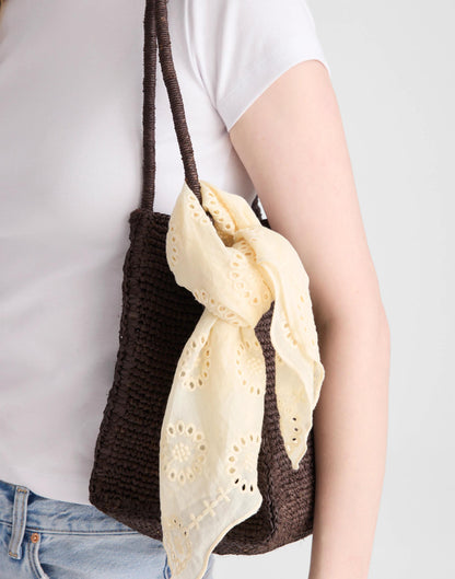 Organic Cotton Eyelet Bandana
