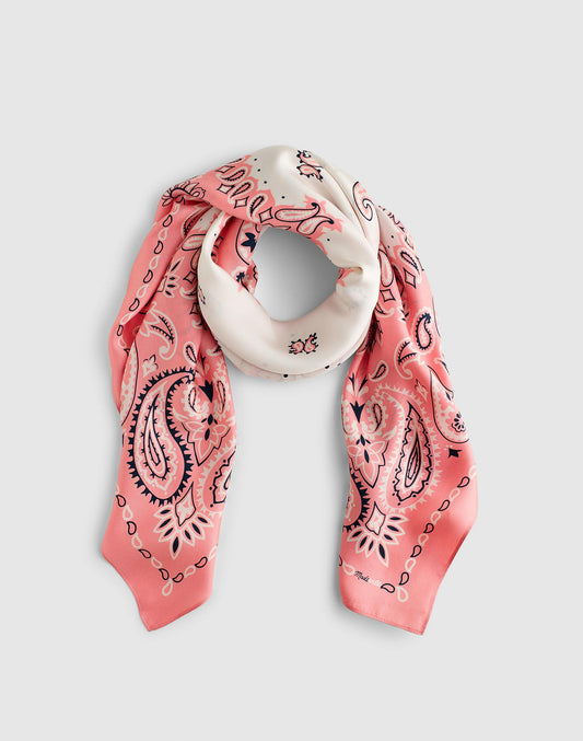 Madewell x Shopbop Oversized Bandana in Silk