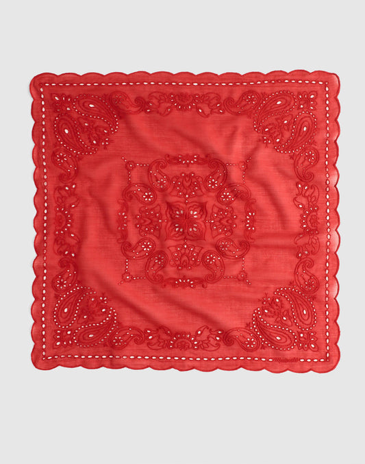 Organic Cotton Eyelet Bandana
