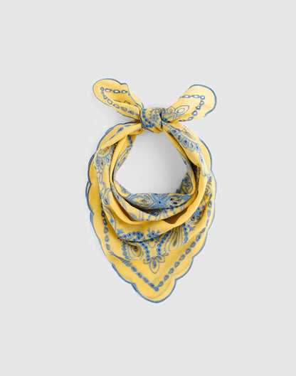 Organic Cotton Eyelet Bandana
