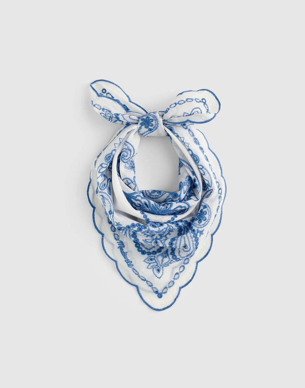 Organic Cotton Eyelet Bandana