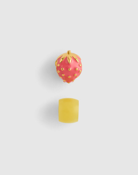 Two-Pack Strawberry Bead Charms