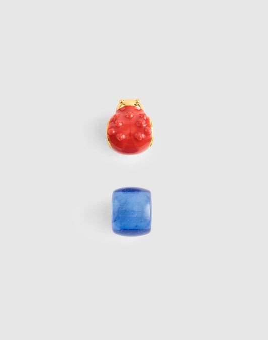 Two-Pack Ladybug Bead Charms