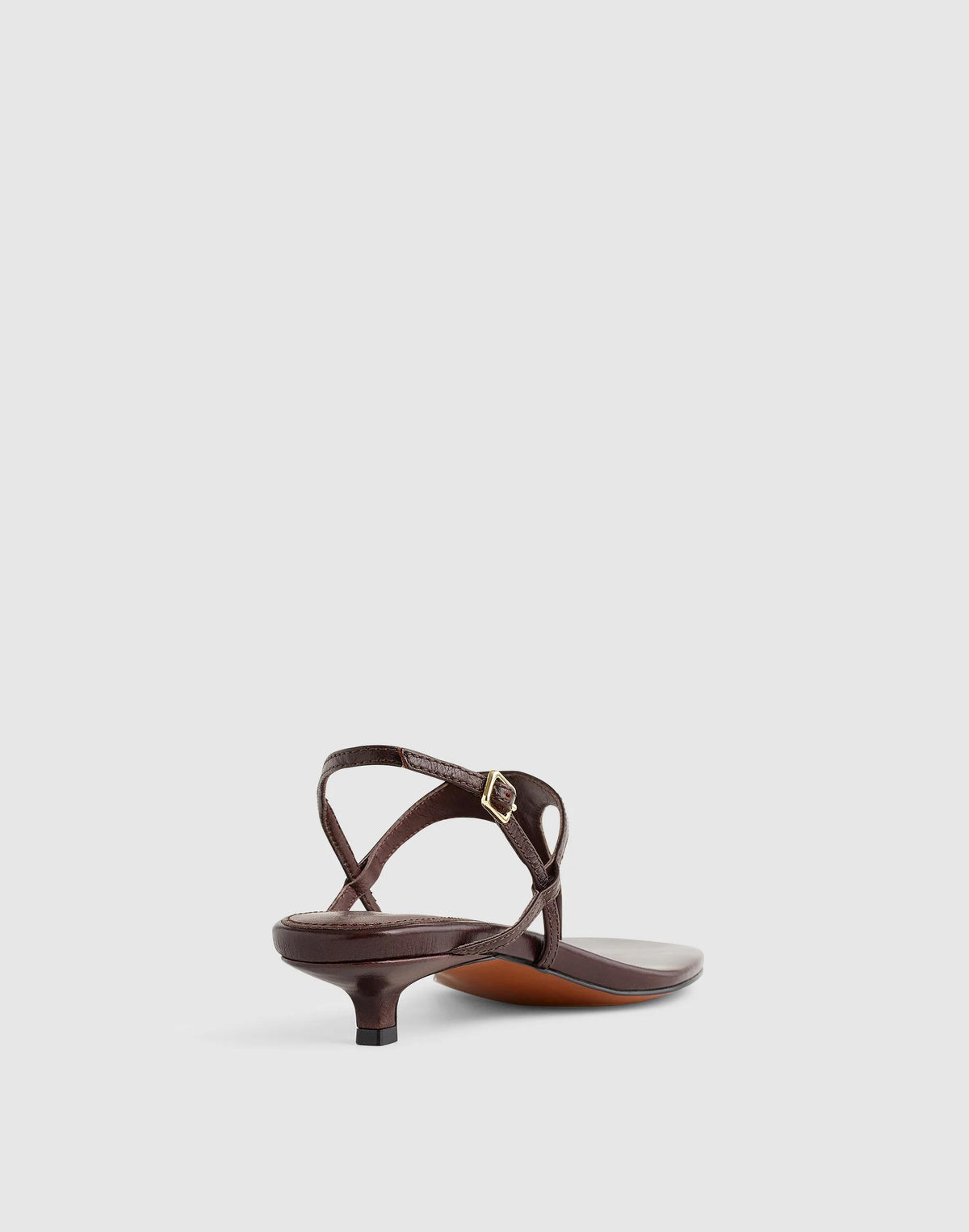 The Chiara Kitten Heel Slingback Sandal