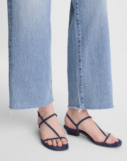 The Maycie Asymmetric T-Strap Sandal