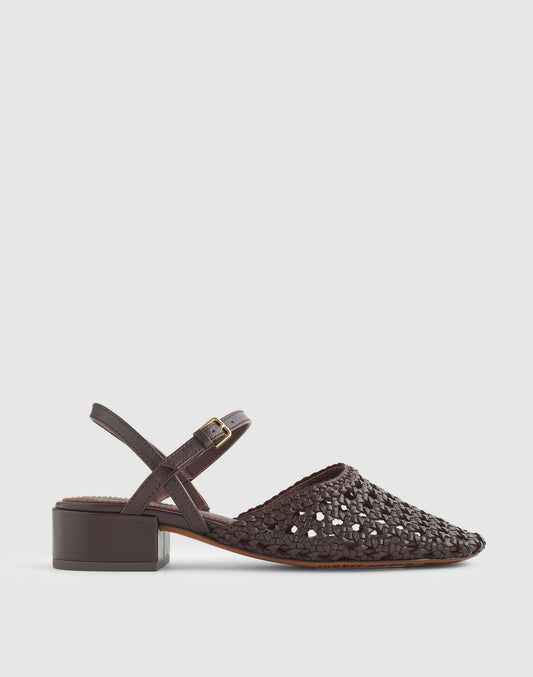 The Lola Ankle-Strap Heeled Sandal