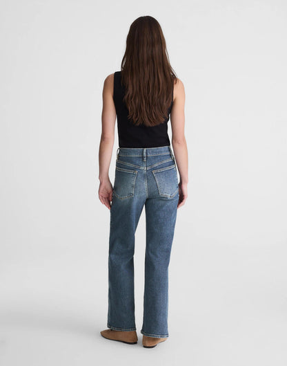 Short Circular Wide-Leg Jean