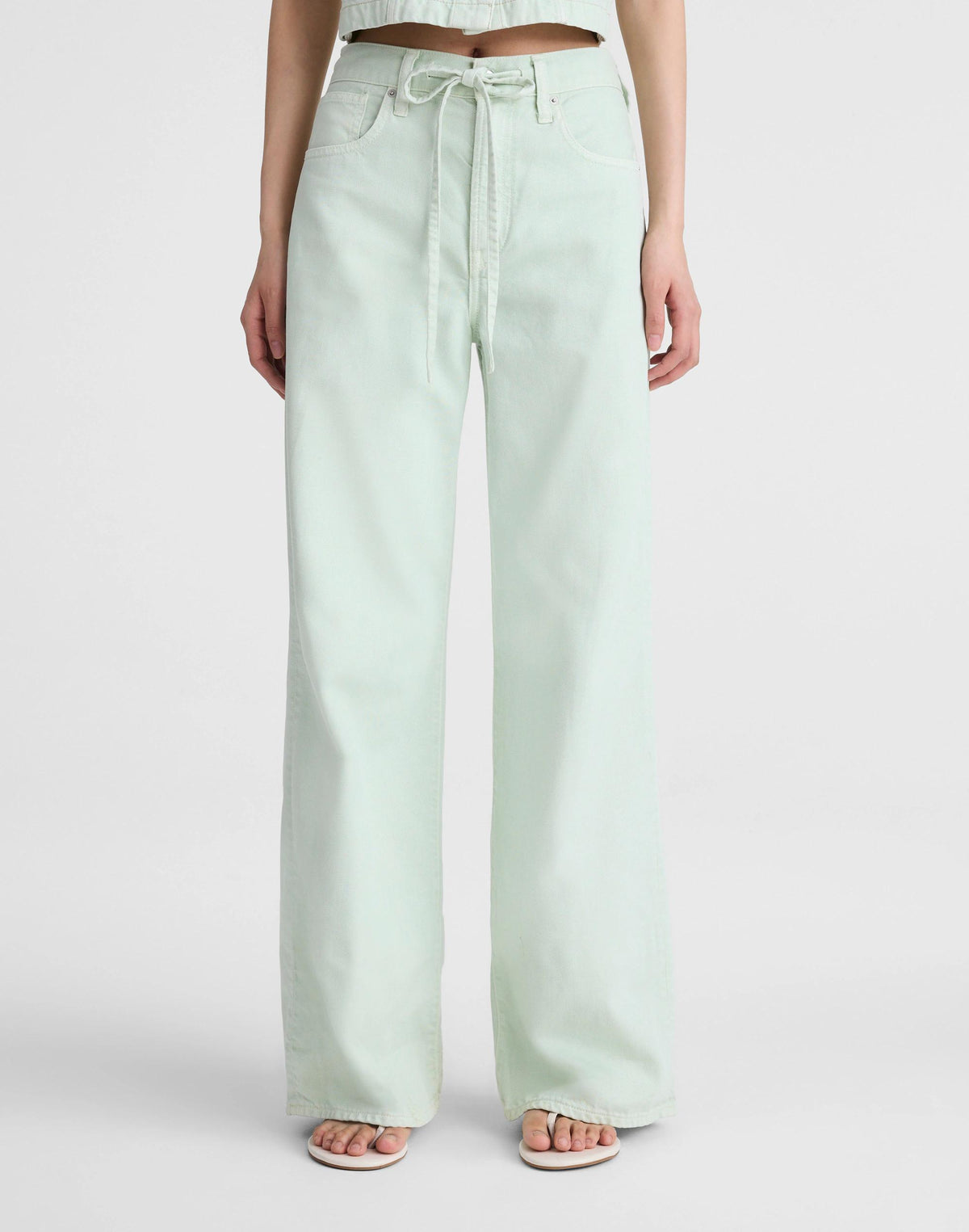 Madewell x Shopbop Ultimate Wide-Leg Jean in Airy Denim