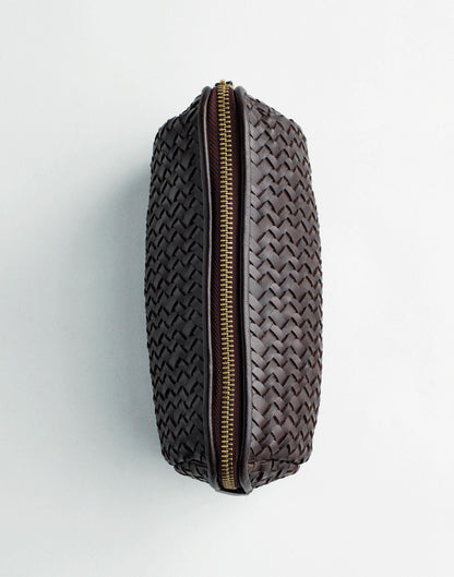 The Signature Woven Zip Pouch