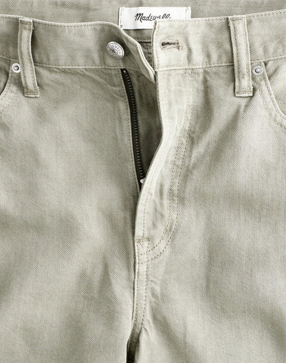 The Short Perfect Vintage Wide-Leg Jean in Airy Denim