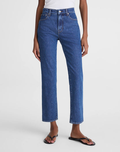 The Short Longline Straight Crop Jean