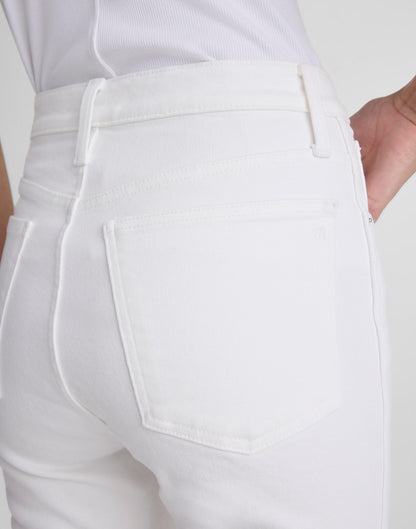 The Short Pencil Jean in Super Stretch Denim