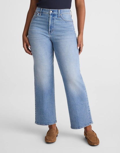 The Short Curvy Perfect Vintage Wide-Leg Crop Jean